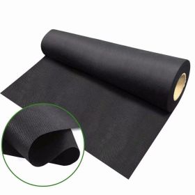 4ft*50ft Non-woven groundsheet, high-density weed control, breathable and environmentally friendly, a must-have for soil protection and gardening.