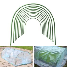 6PC 5ft*0.31inch Small greenhouse plastic elbows, garden arch support accessories, greenhouse arch pole connecting pipes, support fixtures