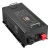 Pure Sine Wave Inverter Charger, 6000 Watt, DC 24V to AC 120V Power Inverter with LCD Display, Remote Control