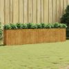 Garden Raised Bed 141.7"x15.7"x31.5" Corten Steel