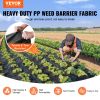 VEVOR Weed Barrier Landscape Fabric, 4*100FT Heavy Duty Garden Weed Fabric, Woven PP Weed Control Fabric, Driveway Fabric