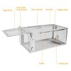 2 Pack Rat Trap Cage Humane Live Rodent Trap Cage Galvanized Iron Mice Mouse Control Bait Catch with Detachable U Shaped Rod