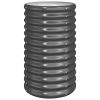 Garden Planter Powder-coated Steel 15.7"x15.7"x26.8" Anthracite