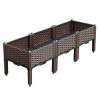 SOGA 120cm Deep Raised Garden Bed – Planter Box with Legs