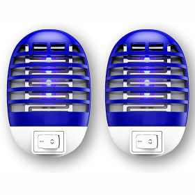 EPA Certified Photocatalyst Pure Physical Mosquito Killer Lamp (Color: Blue, Quantity: 2pcs)