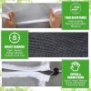 large fruit tree mesh bag garden plant protection with zipper and drawstring blueberry shrub mesh cover plant protection mesh bag Cicada insect proof