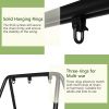 Heavy Duty Metal Swing Frame for Kids and Adults 500LBS Weight Capacity A Frame Swing Stand Only Indoor Outdoor Freestanding Backyard Swing Set Base f